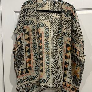 Chic Geometric Women's Shawl